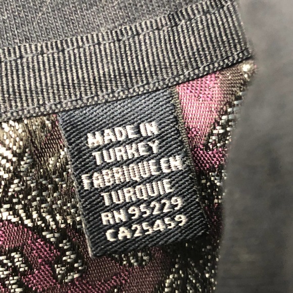 Ted Baker Rib Knit Sweater Mock Neck 1/4 Zip Up Long Sleeve Pocket Purple Size 4 - Picture 8 of 10